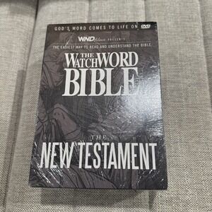 The WatchWORD Bible New Testament by Jim Fitzgerald (2013, Full 10 DVD Set)